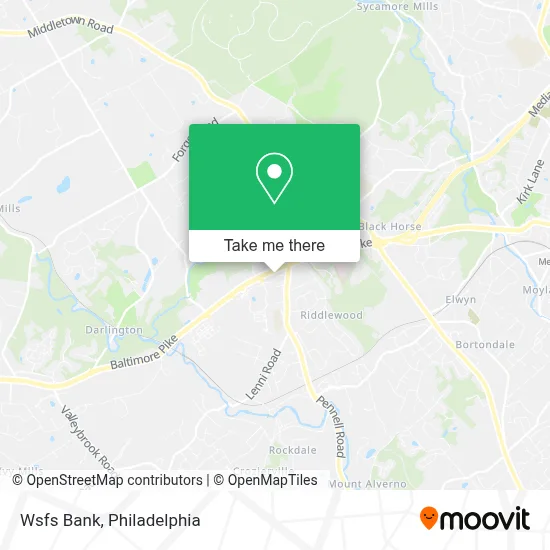 Wsfs Bank map