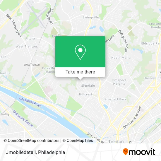 Jmobiledetail map
