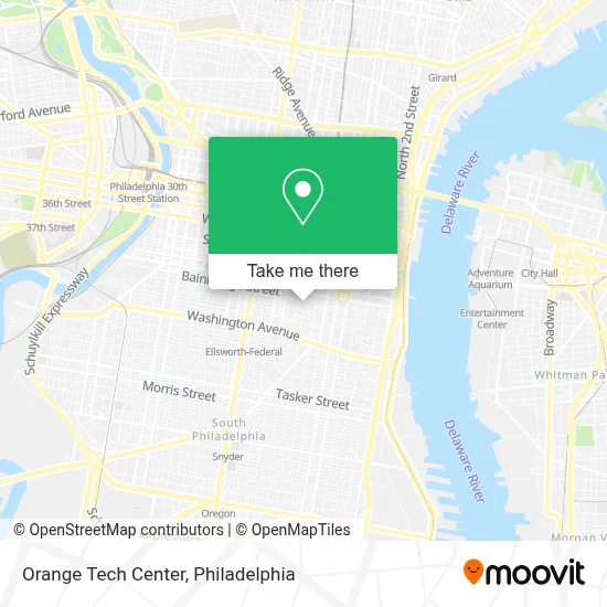Orange Tech Center map