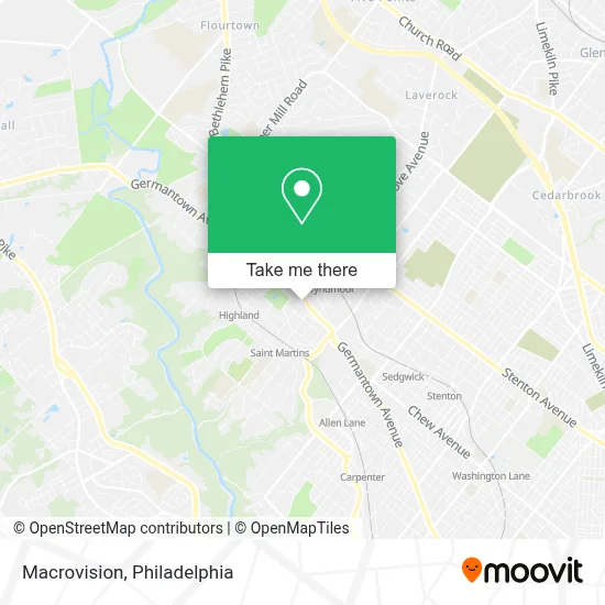 Macrovision map