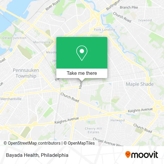 Bayada Health map