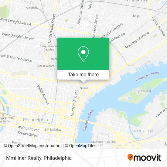 Mmillner Realty map