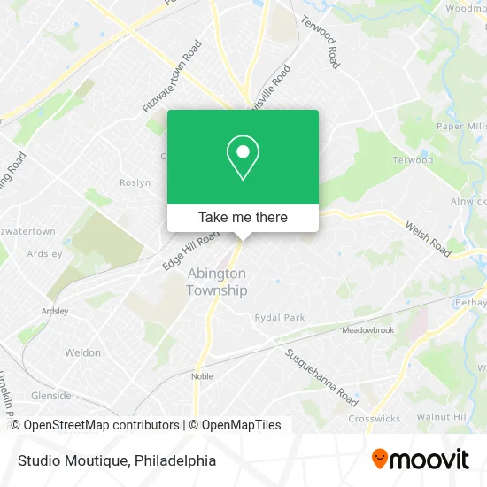 Studio Moutique map