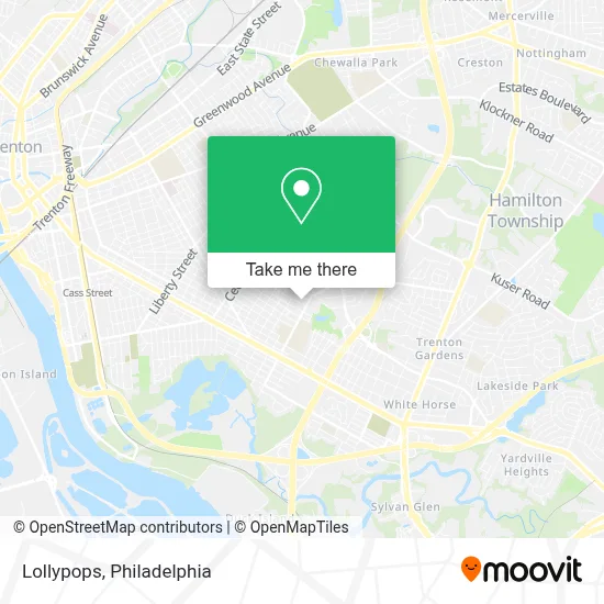 Lollypops map
