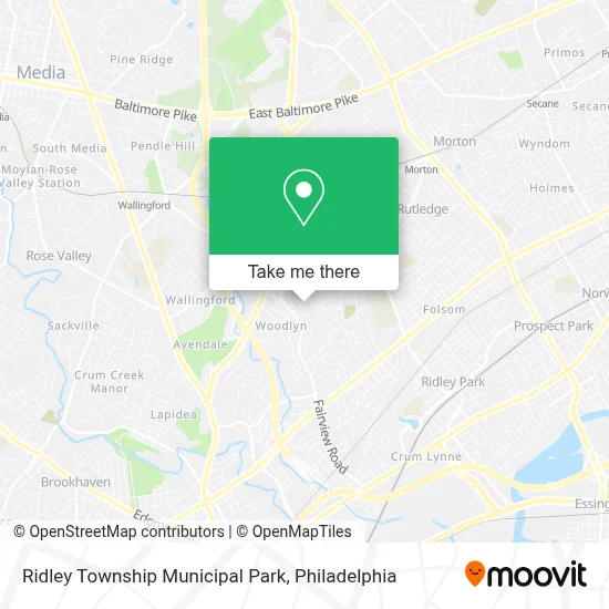 Ridley Township Municipal Park map