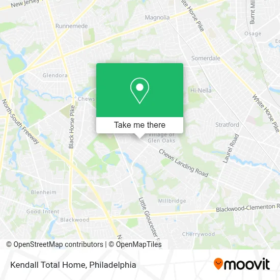Kendall Total Home map