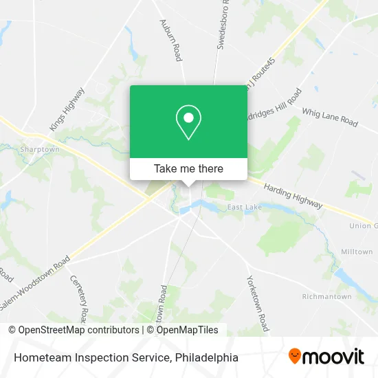 Hometeam Inspection Service map