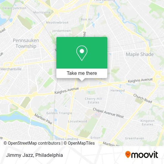 Jimmy Jazz map