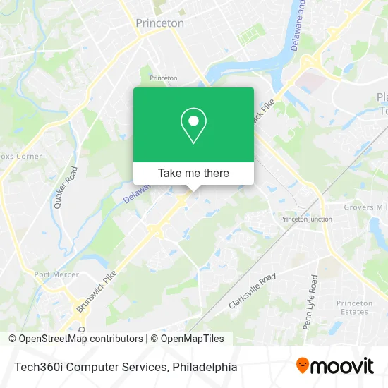 Tech360i Computer Services map