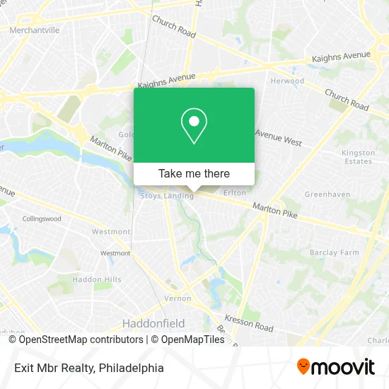 Exit Mbr Realty map