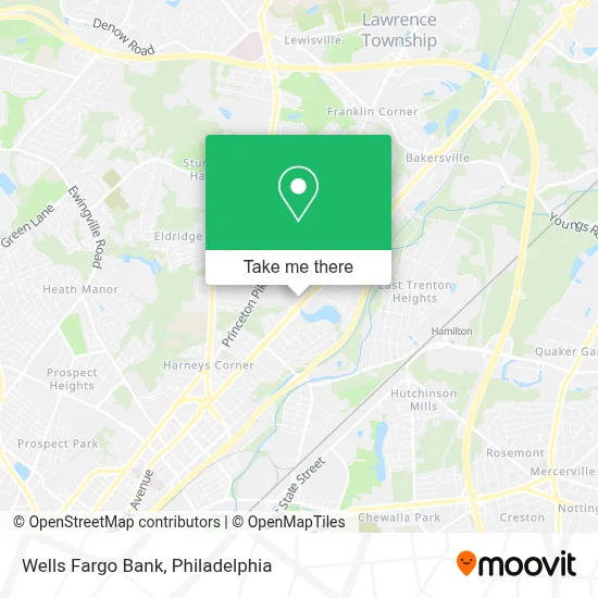 Wells Fargo Bank map