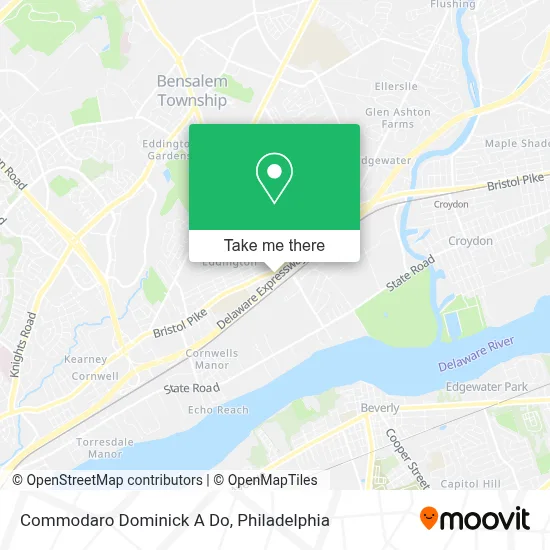 Commodaro Dominick A Do map