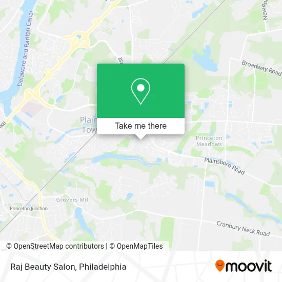 Raj Beauty Salon map