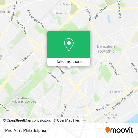 Pnc Atm map