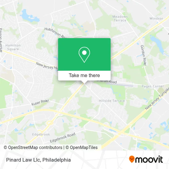 Pinard Law Llc map