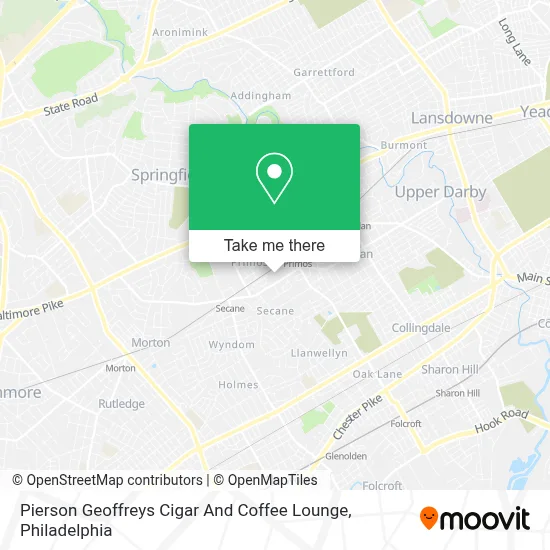 Pierson Geoffreys Cigar And Coffee Lounge map