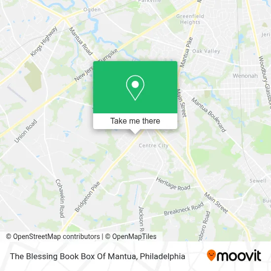 The Blessing Book Box Of Mantua map