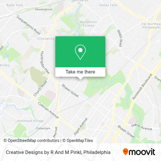 Creative Designs by R And M Pinkl map