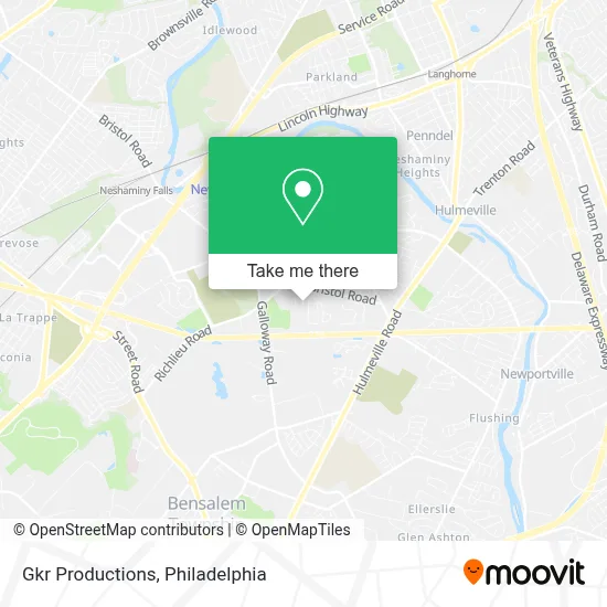 Gkr Productions map