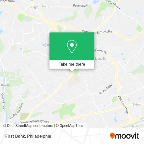 First Bank map