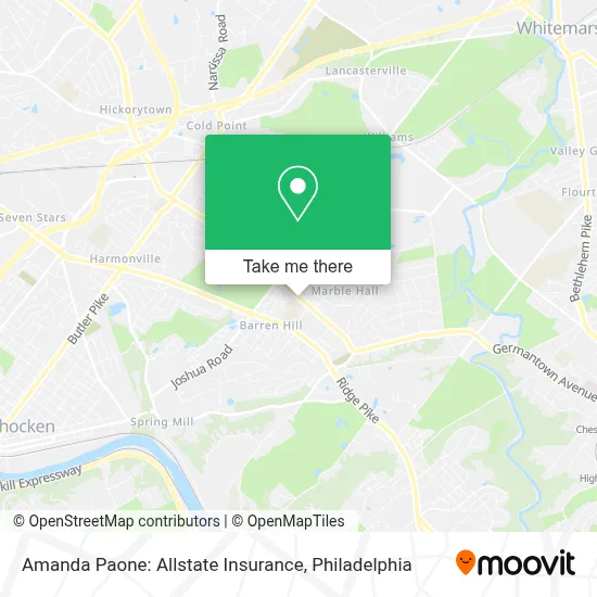 Amanda Paone: Allstate Insurance map