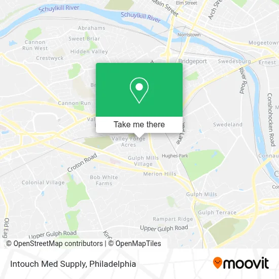 Intouch Med Supply map