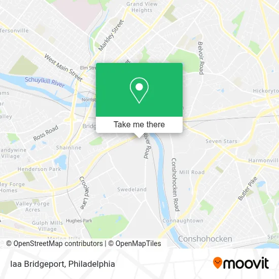Iaa Bridgeport map