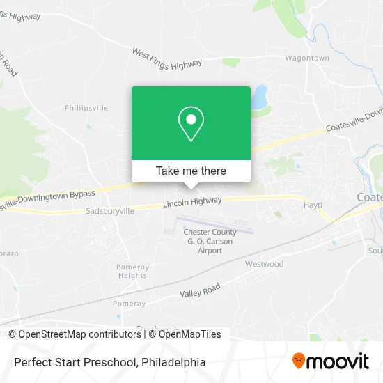 Perfect Start Preschool map