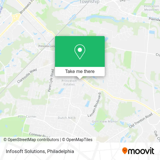 Infosoft Solutions map