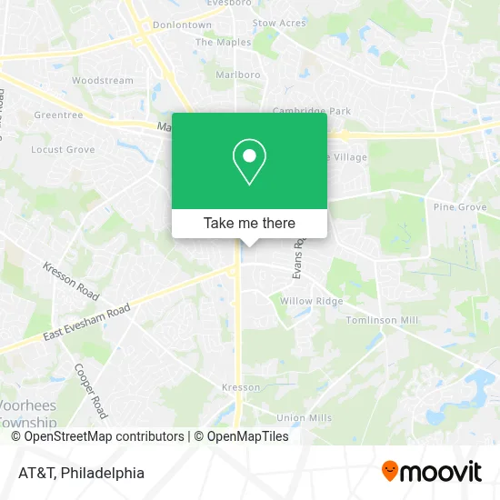 At&T map