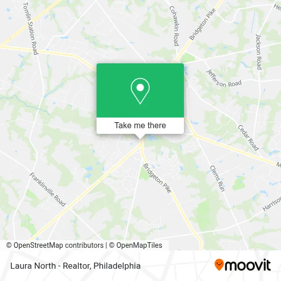 Laura North - Realtor map