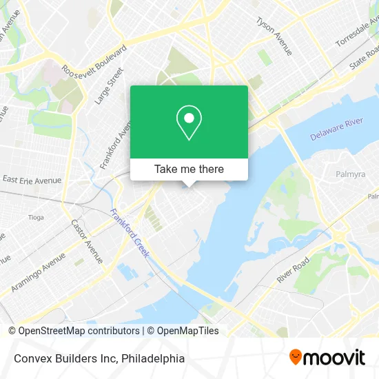 Convex Builders Inc map