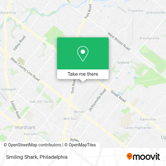 Smiling Shark map