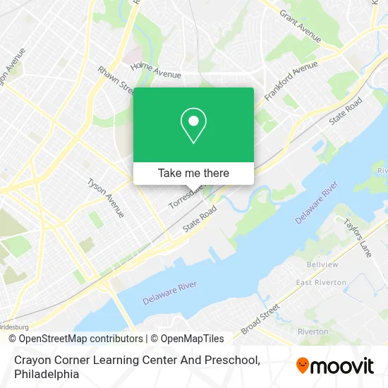 Crayon Corner Learning Center And Preschool map