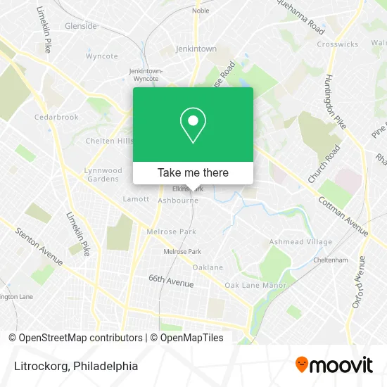 Litrockorg map