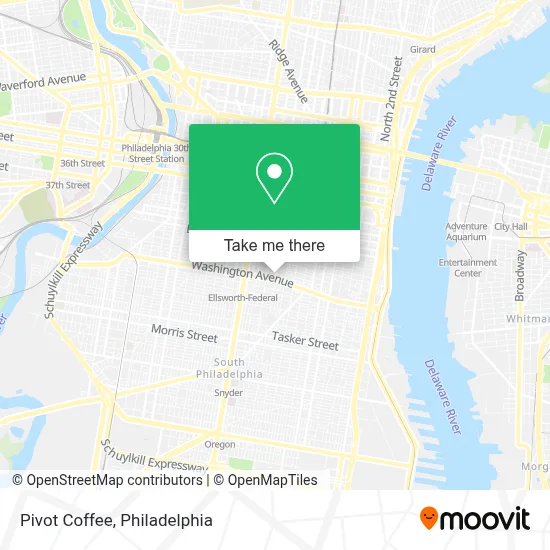 Pivot Coffee map