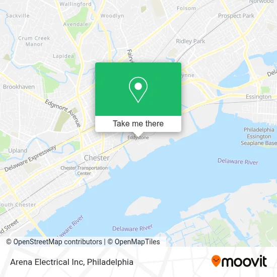 Arena Electrical Inc map