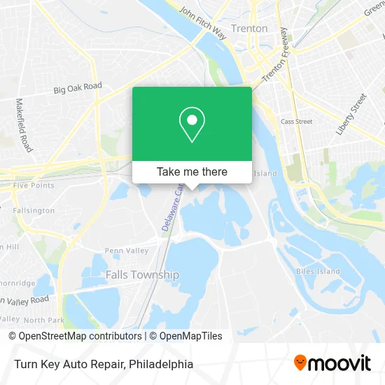 Turn Key Auto Repair map