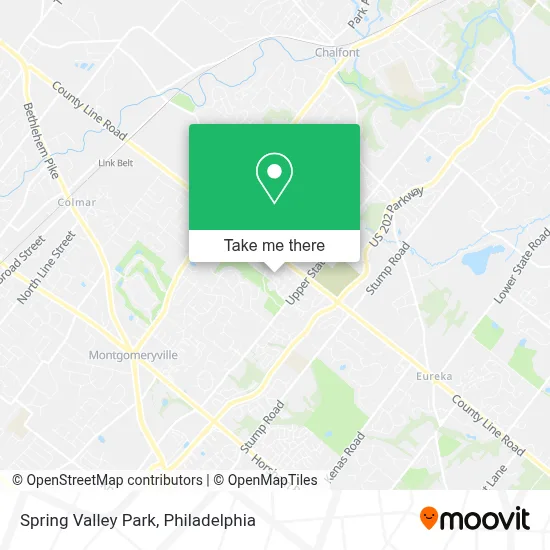 Spring Valley Park map