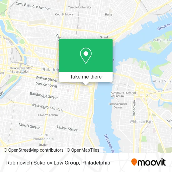 Rabinovich Sokolov Law Group map