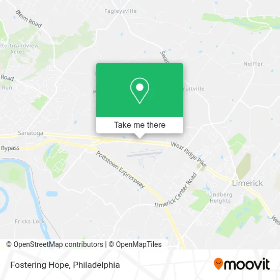 Fostering Hope map