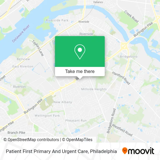 Patient First Primary And Urgent Care map