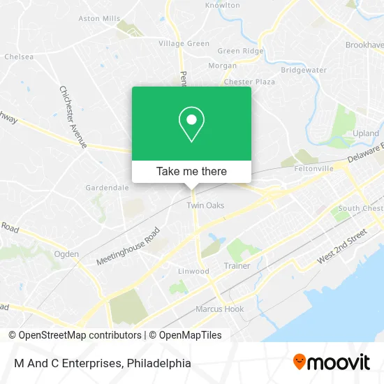 M And C Enterprises map