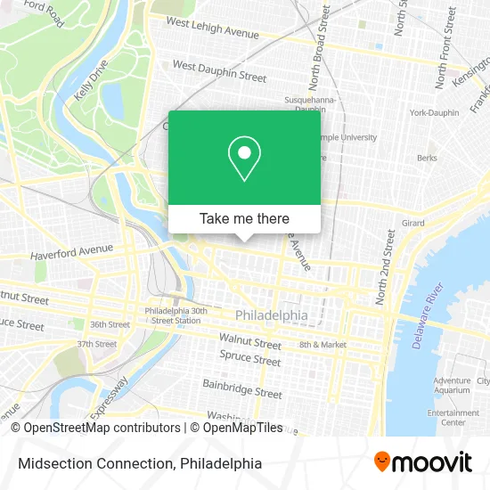Midsection Connection map