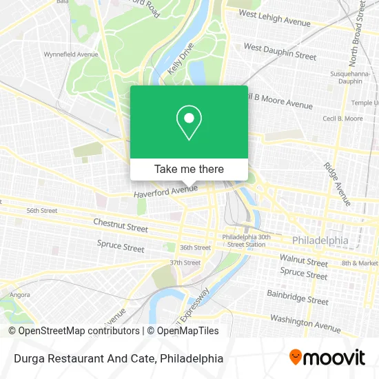 Durga Restaurant And Cate map