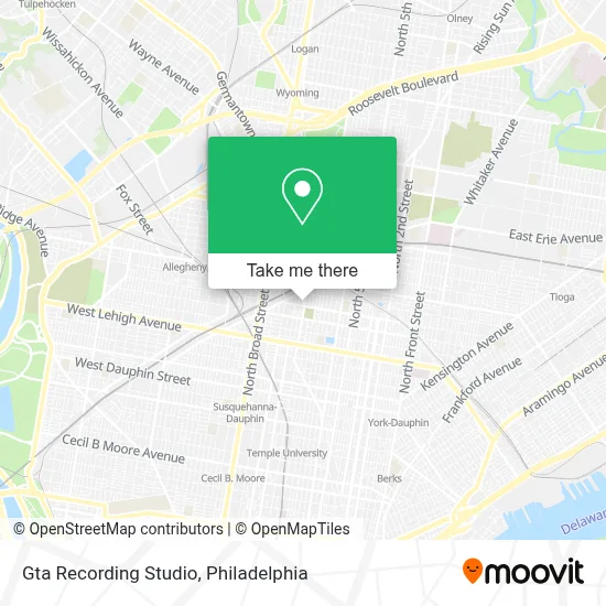 Gta Recording Studio map