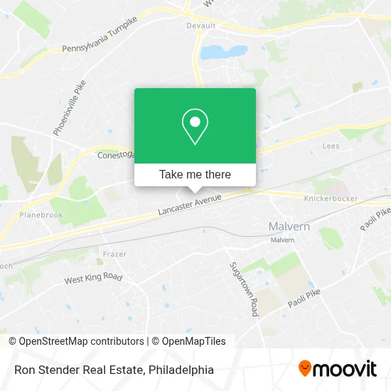 Ron Stender Real Estate map