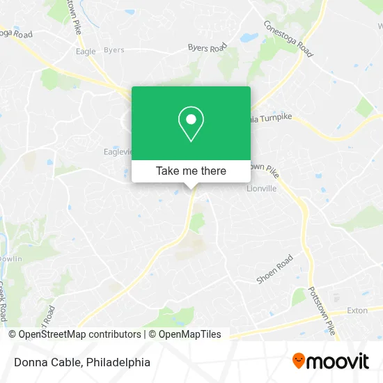 Donna Cable map