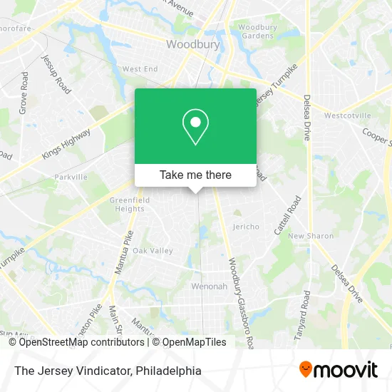 The Jersey Vindicator map