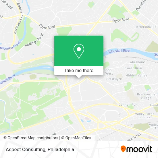 Aspect Consulting map